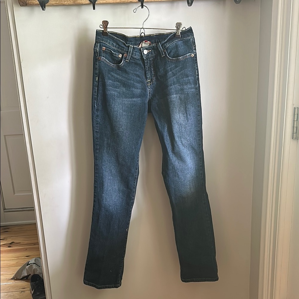 Lucky Brand Blue Straight Leg Jeans